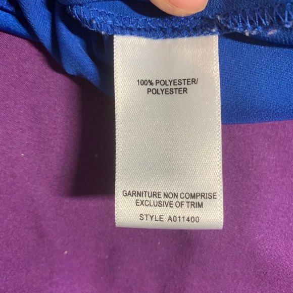 Blue top with a short sleeves  Chic by JAcob - Picture 3 of 5